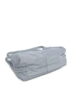 Best to come Beuteltasche aufgerautes Leder blaugrau