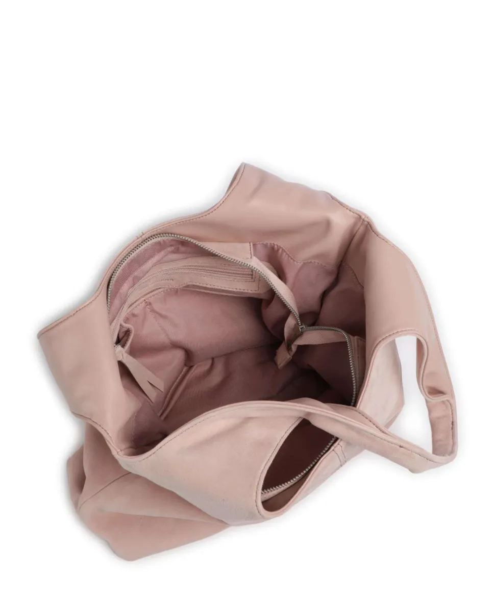 Best to come Shopper aufgerautes Leder rosa