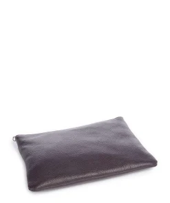 Best Umhängetasche genarbtes Leder pflaume