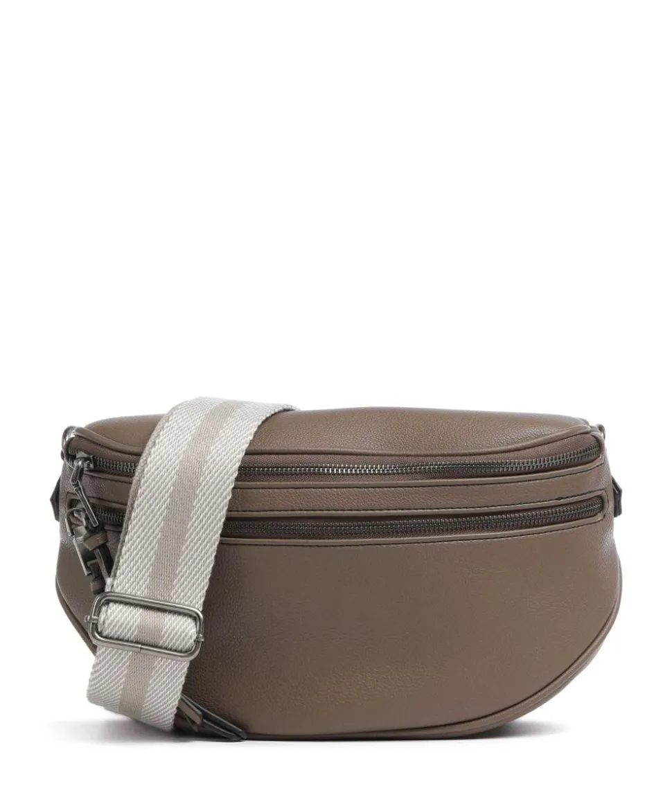 Bestie Gürteltasche Lederimitat braun