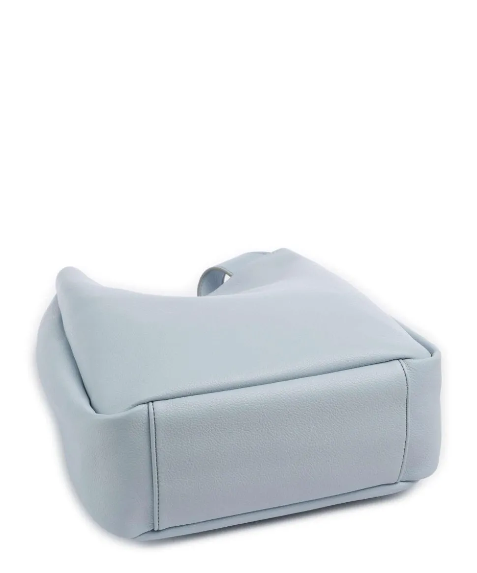 Bestie Shopper genarbtes Leder hellblau