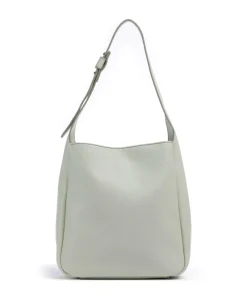 Bestie Shopper genarbtes Leder mintgrün