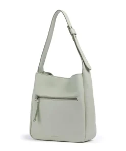 Bestie Shopper genarbtes Leder mintgrün