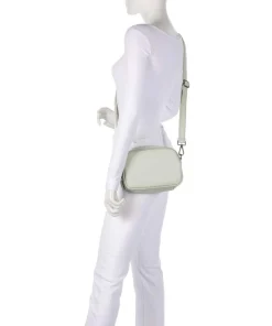 Bestie Umhängetasche recyceltes Leder, Polyurethane mintgrün