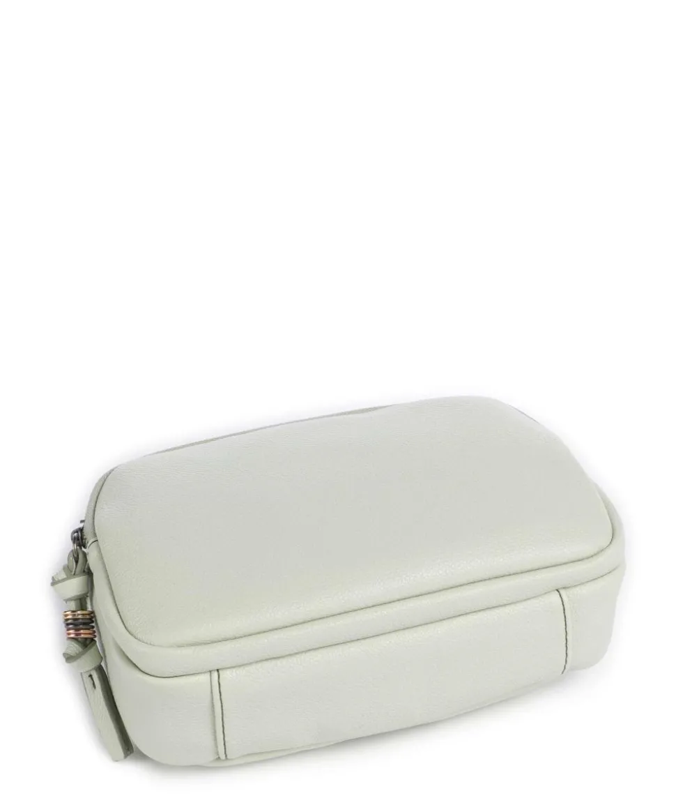 Bestie Umhängetasche recyceltes Leder, Polyurethane mintgrün