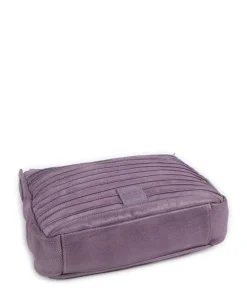 Bestseller Umhängetasche genarbtes Leder lavendel