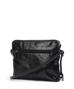 Better Me Umhängetasche genarbtes Rindsleder schwarz