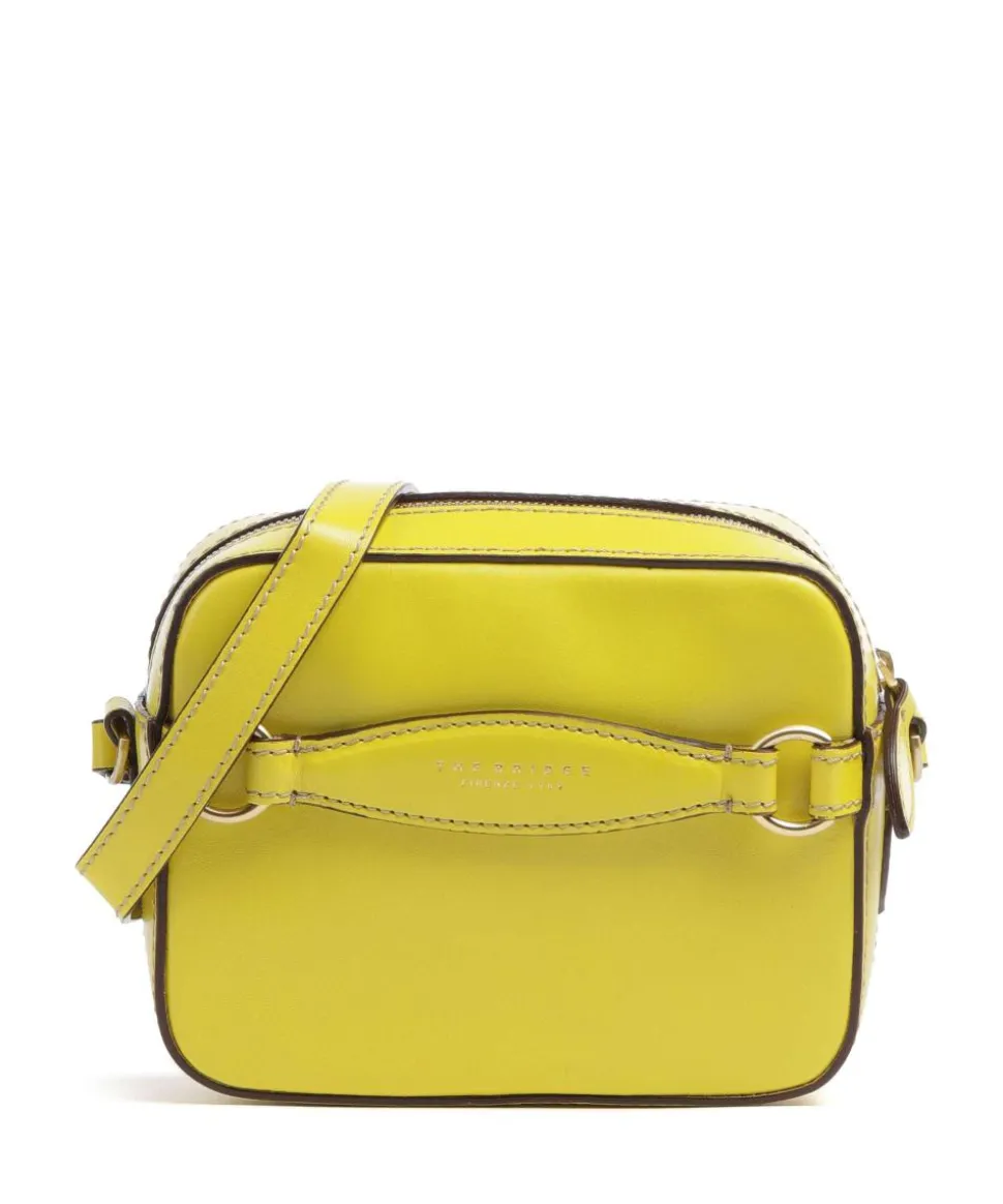 Bettina Umhängetasche fein genarbtes Rindsleder gelb