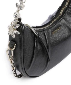 BFAYES-S Umhängetasche Lederimitat schwarz