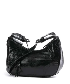 BGLOWING Umhängetasche Lederimitat schwarz