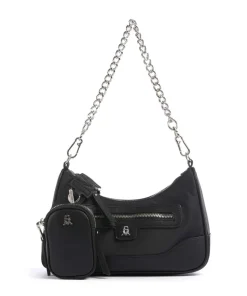 BGREED Schultertasche Nylon schwarz