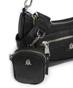 BGREED Schultertasche Nylon schwarz