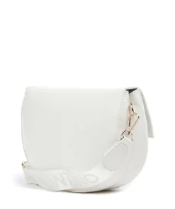 Bigs Umhängetasche Lederimitat weiß