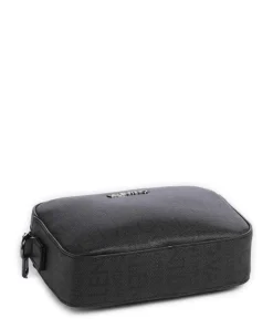 Billion Umhängetasche Lederimitat dunkelgrau