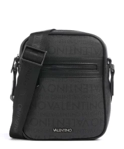 Billion Umhängetasche Lederimitat dunkelgrau