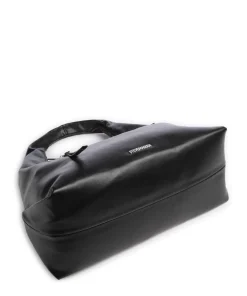 BIVA Beuteltasche Lederimitat schwarz