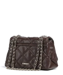 BJOLENE Schultertasche Lederimitat tabak