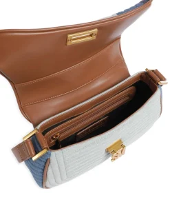 BKES-N Schultertasche Textil blau