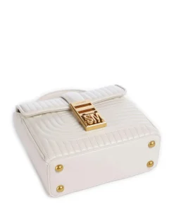 BKHY Umhängetasche Lederimitat creme