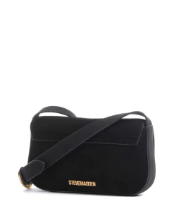 BKLARE Umhängetasche Wildleder schwarz