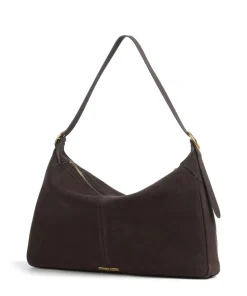 BKLARITY Beuteltasche Wildleder mud