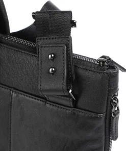 Black Square Aktentasche 15″ fein genarbtes Rindsleder schwarz