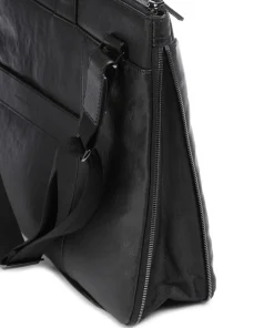 Black Square Aktentasche 15″ fein genarbtes Rindsleder schwarz