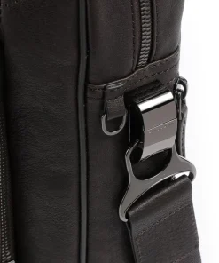 Black Square Aktentasche 15″ fein genarbtes Rindsleder dunkelbraun