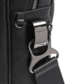 Black Square Aktentasche 15″ fein genarbtes Rindsleder schwarz