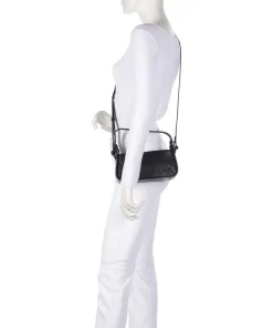 Black Valentine Sheep Natural Schultertasche Schafsleder schwarz