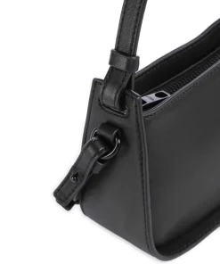 Black Valentine Sheep Natural Schultertasche Schafsleder schwarz