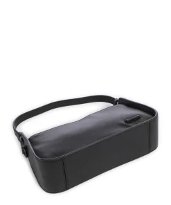 Black Valentine Sheep Natural Schultertasche Schafsleder schwarz