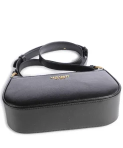 Bleecker Umhängetasche Saffiano-Rindsleder schwarz