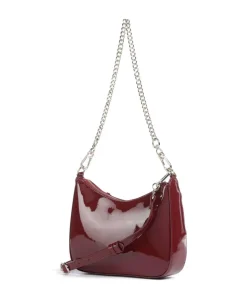 BLIANA Schultertasche Polyurethane dunkelrot