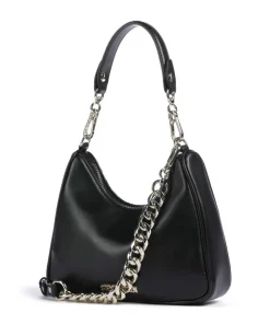 BLIMITED Schultertasche Lederimitat schwarz