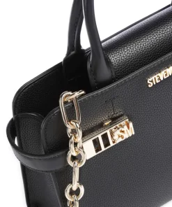 BLINDEN Handtasche Lederimitat schwarz