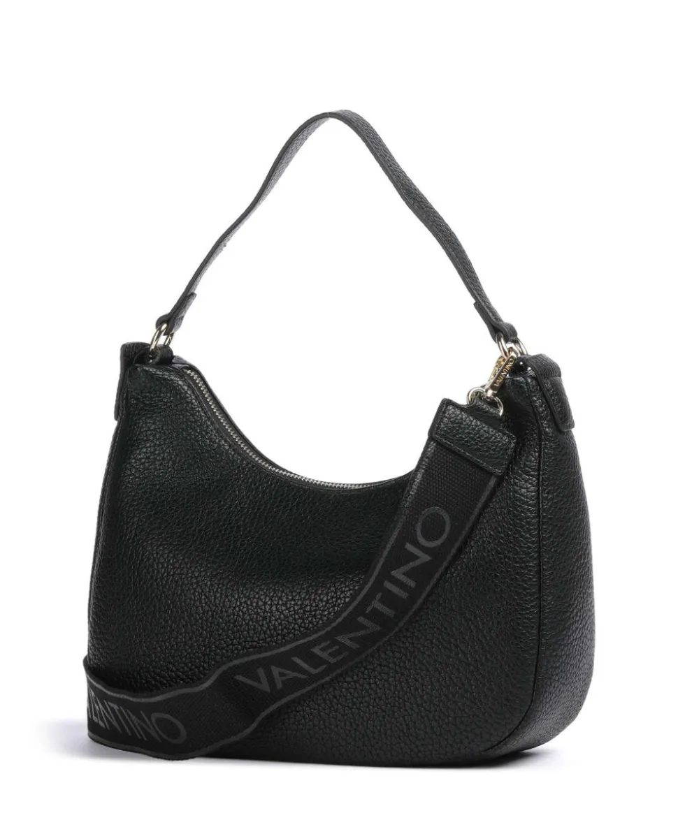 Blossom Re Schultertasche Lederimitat schwarz