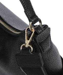 Blossom Re Schultertasche Lederimitat schwarz