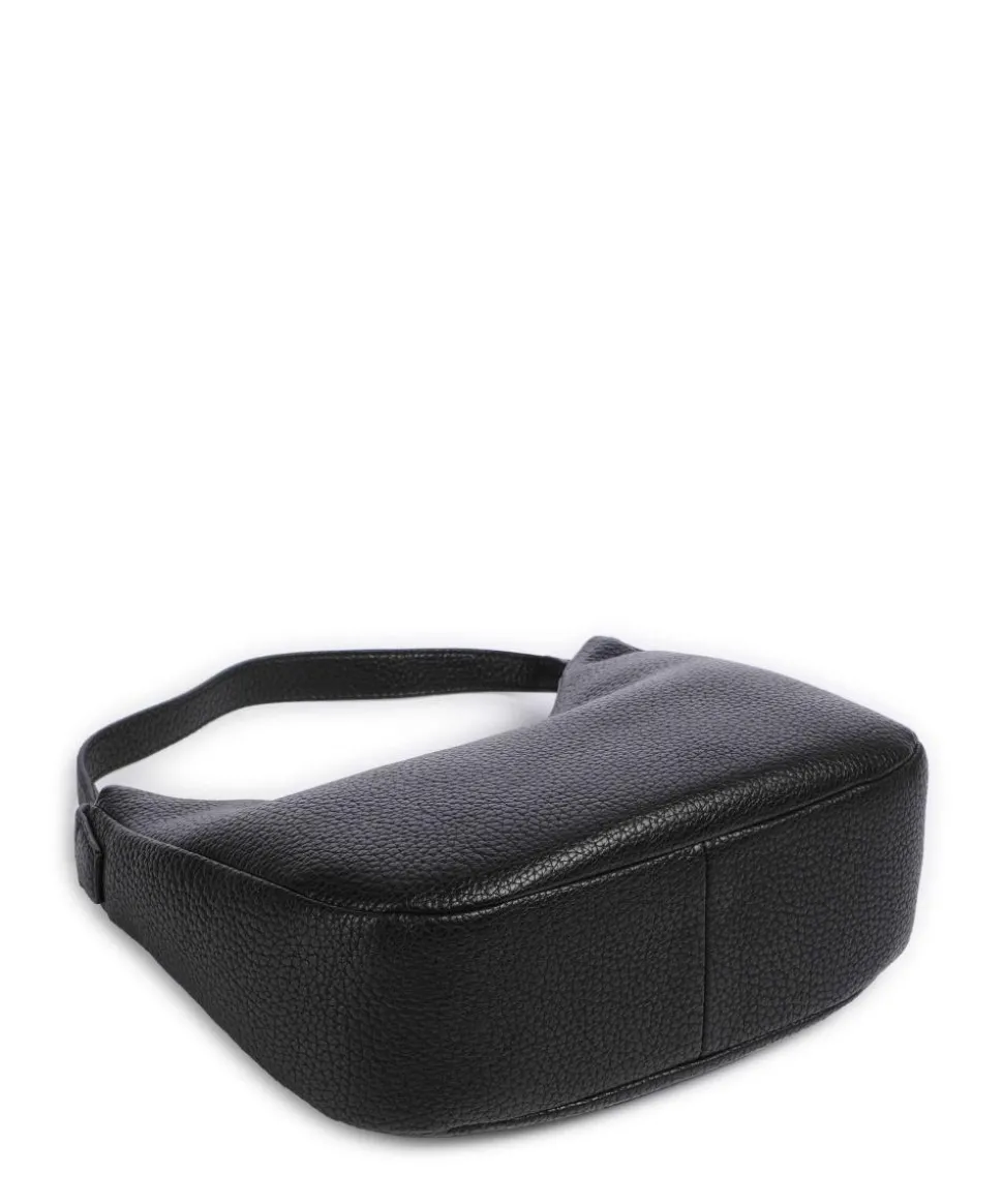 Blossom Re Schultertasche Lederimitat schwarz