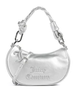 Blossom Twist S Schultertasche Lederimitat silber