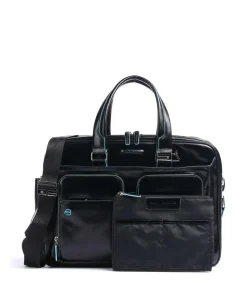 Blue Square Aktentasche 16″ Leder schwarz