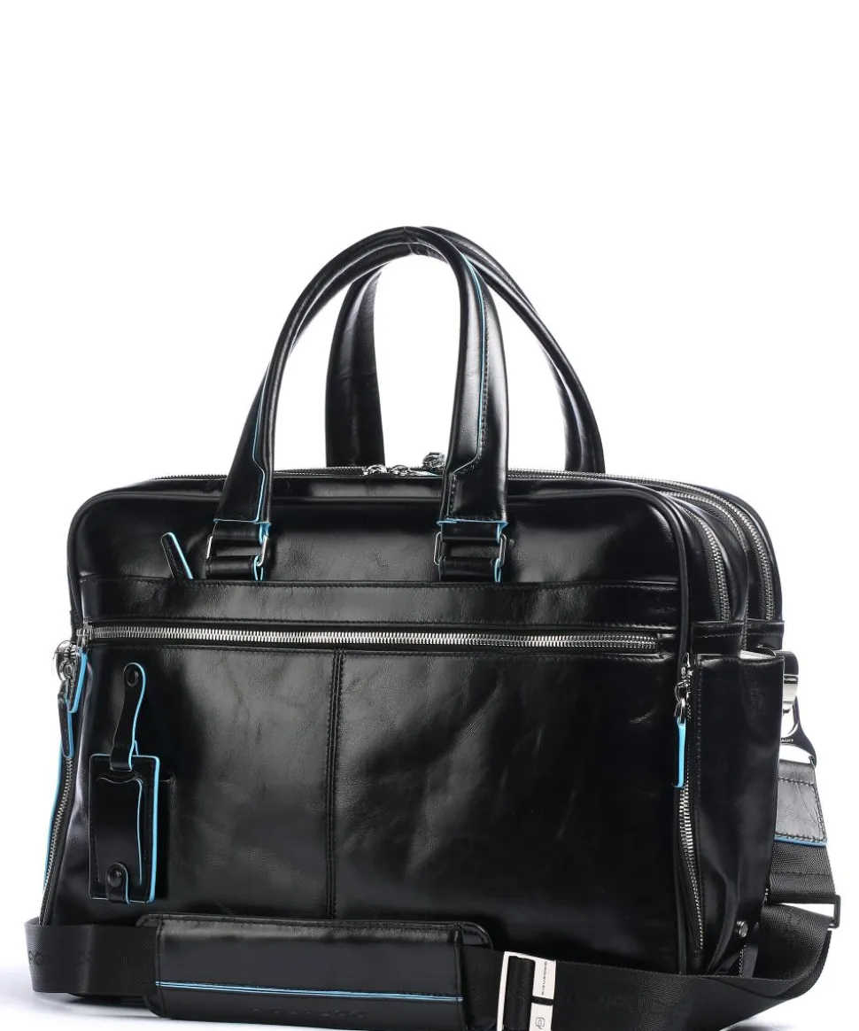 Blue Square Aktentasche 16″ Leder schwarz