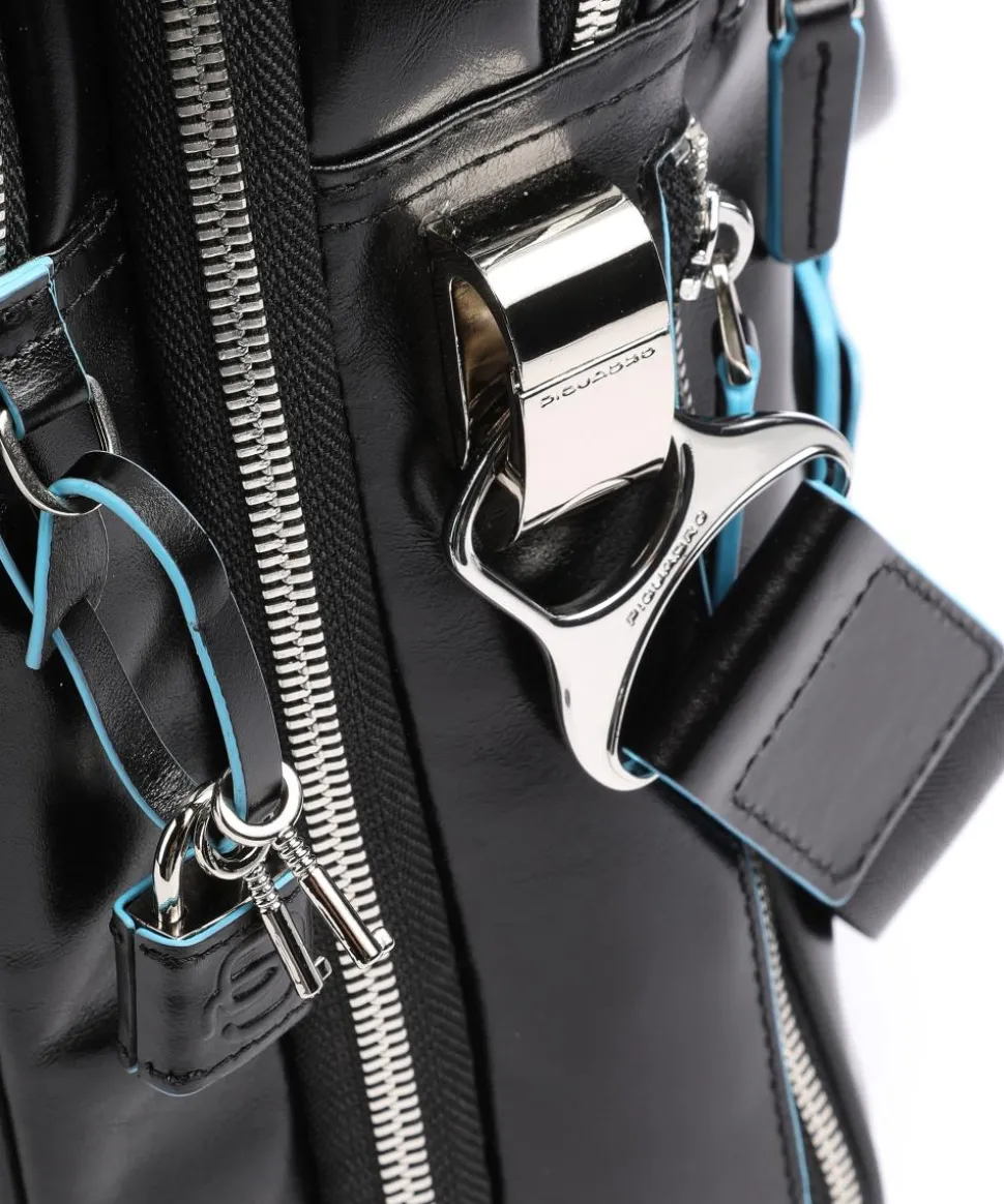 Blue Square Aktentasche 16″ Leder schwarz