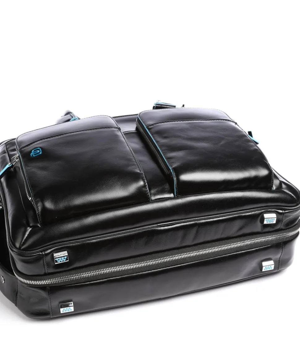 Blue Square Aktentasche 16″ Leder schwarz