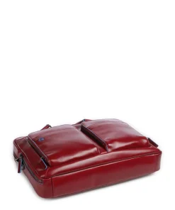 Blue Square Aktentasche 15″ Leder rot