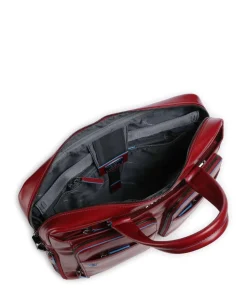 Blue Square Aktentasche 15″ Leder rot