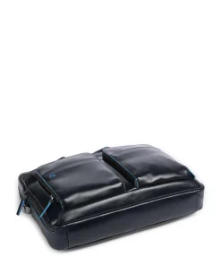 Blue Square Aktentasche 15″ Leder dunkelblau