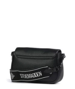 BMAE Umhängetasche Lederimitat schwarz