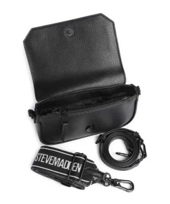 BMAE Umhängetasche Lederimitat schwarz