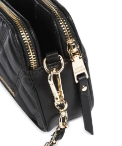 BMARVIS Umhängetasche Lederimitat schwarz